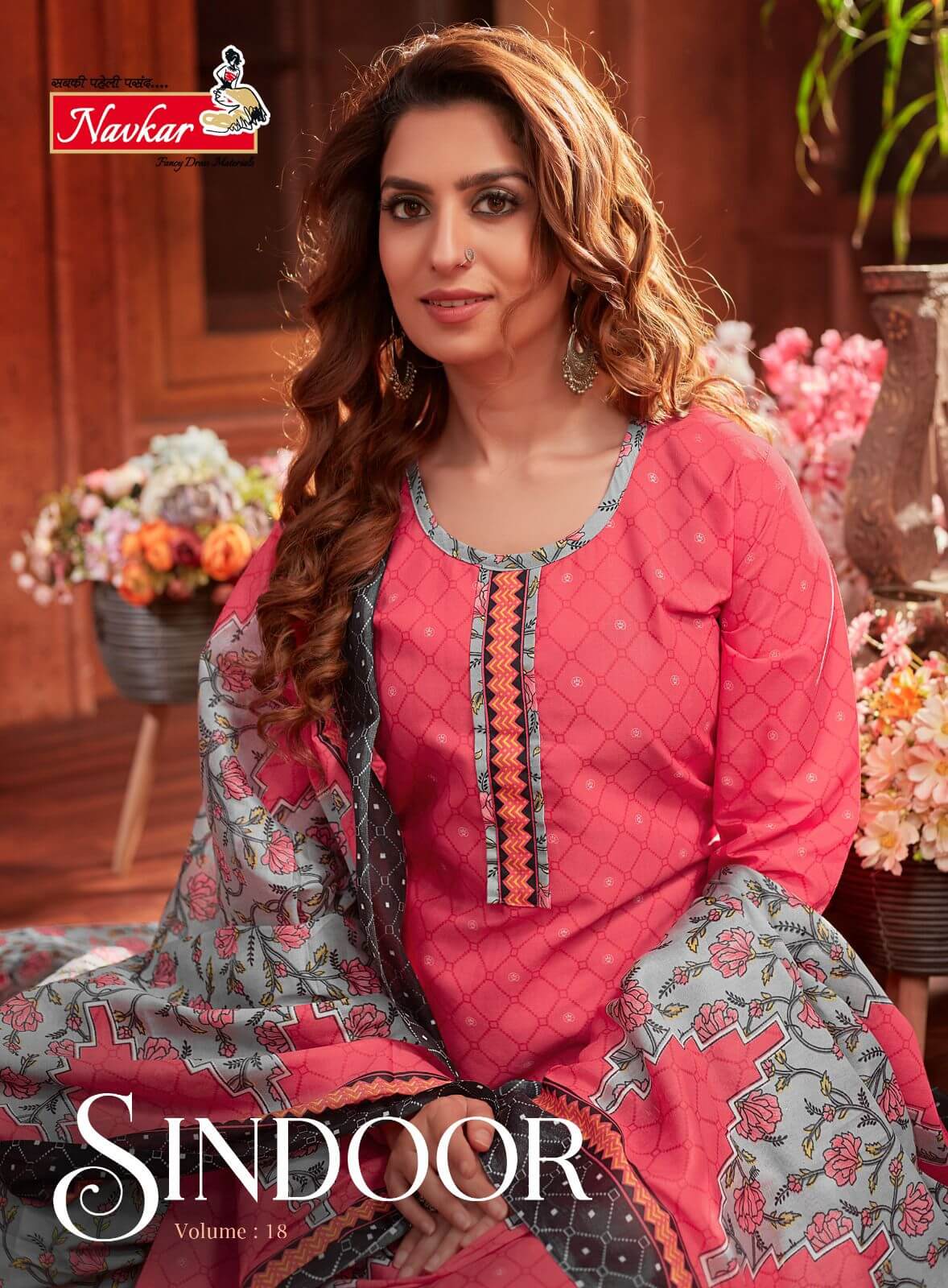 NAVKAR KURTI SINDOOR VOL 18